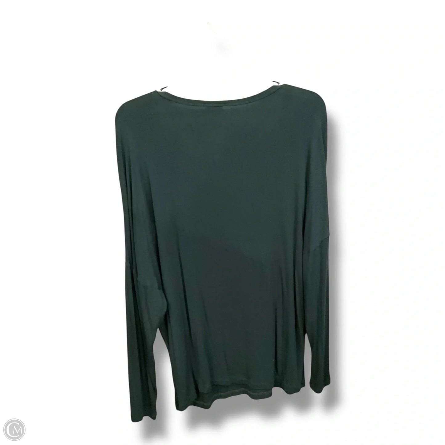 Top Long Sleeve By Cabi In Green, Size: M
