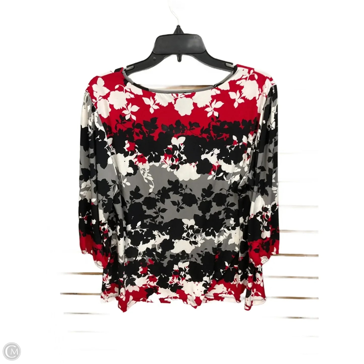 Top Long Sleeve By Style And Company In Multi-colored, Size: Xl