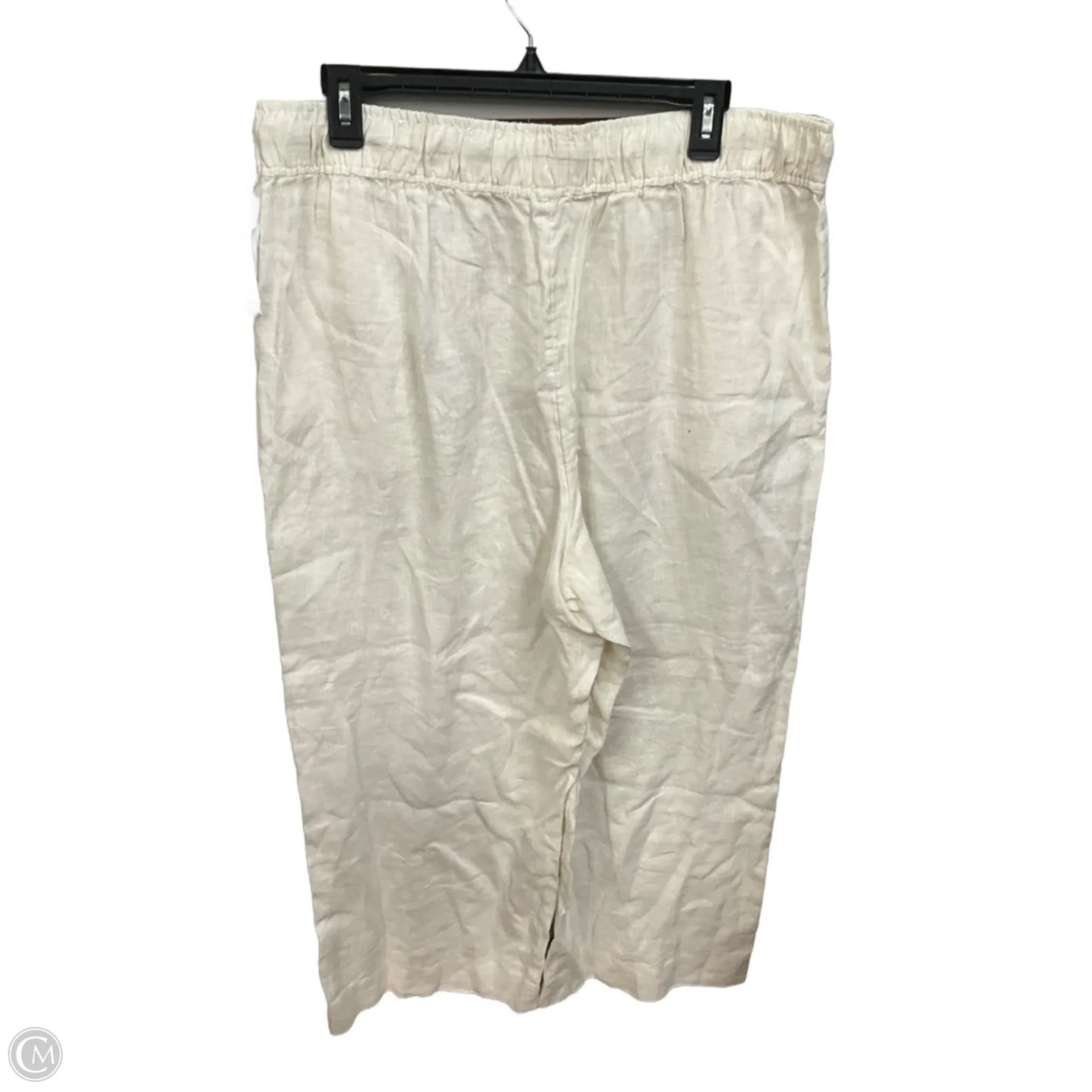 Pants Linen By Joie In Cream, Size: 16