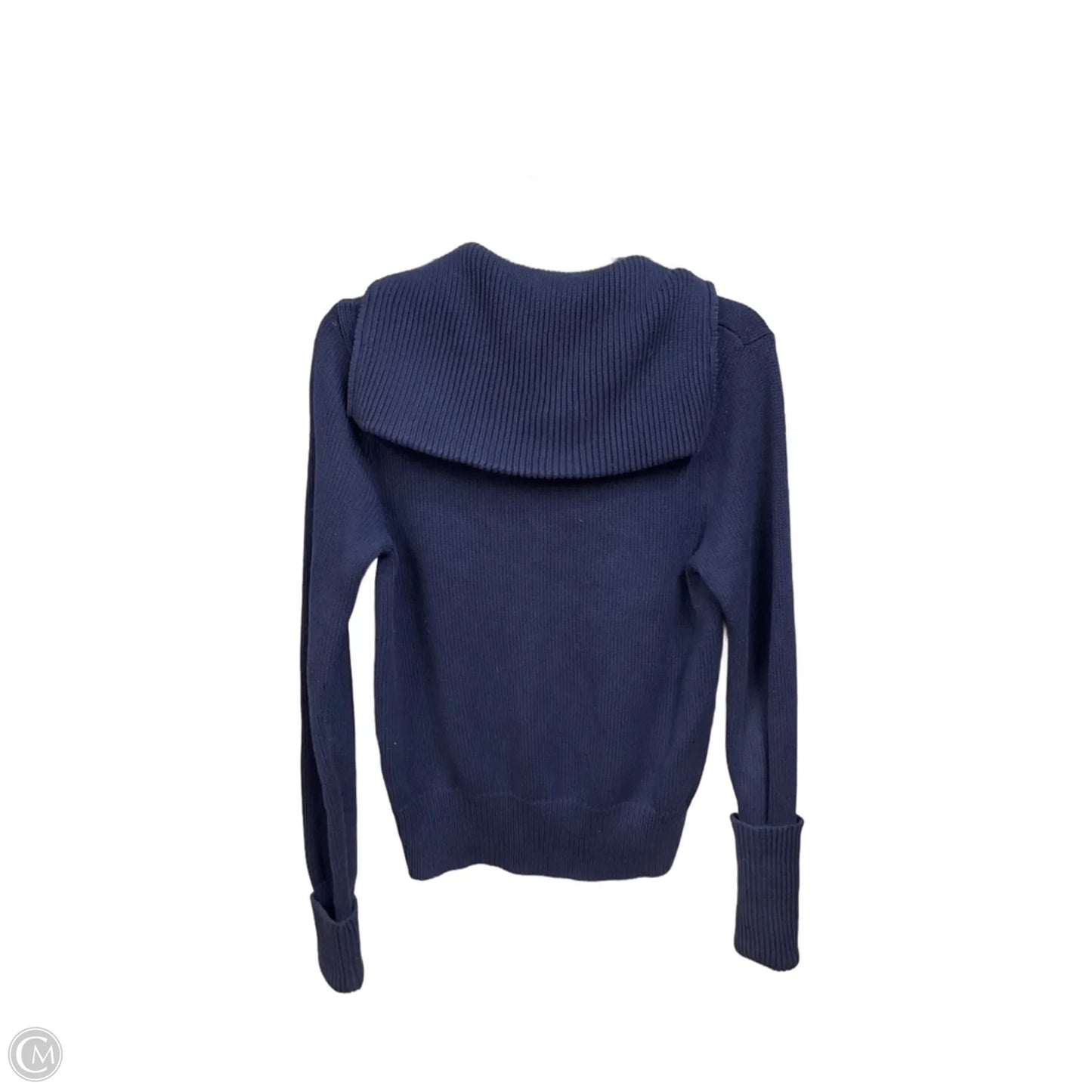Top Long Sleeve Basic By Ralph Lauren In Navy, Size: L