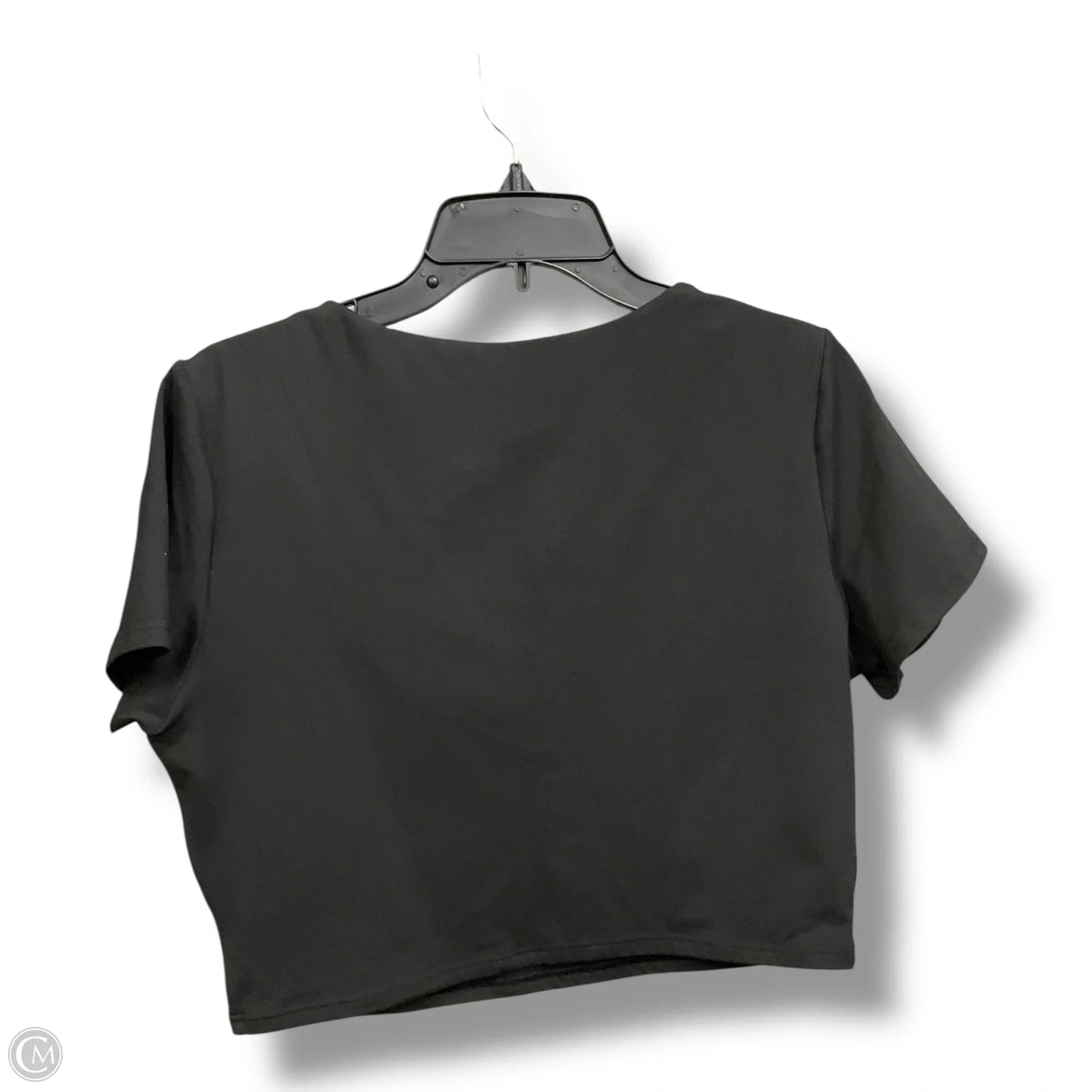 Athletic Top Short Sleeve By Cmc In Black, Size: Xxl