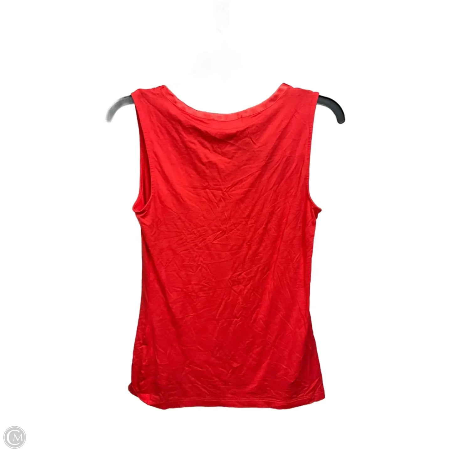 Top Sleeveless Basic By Banana Republic In Coral, Size: S