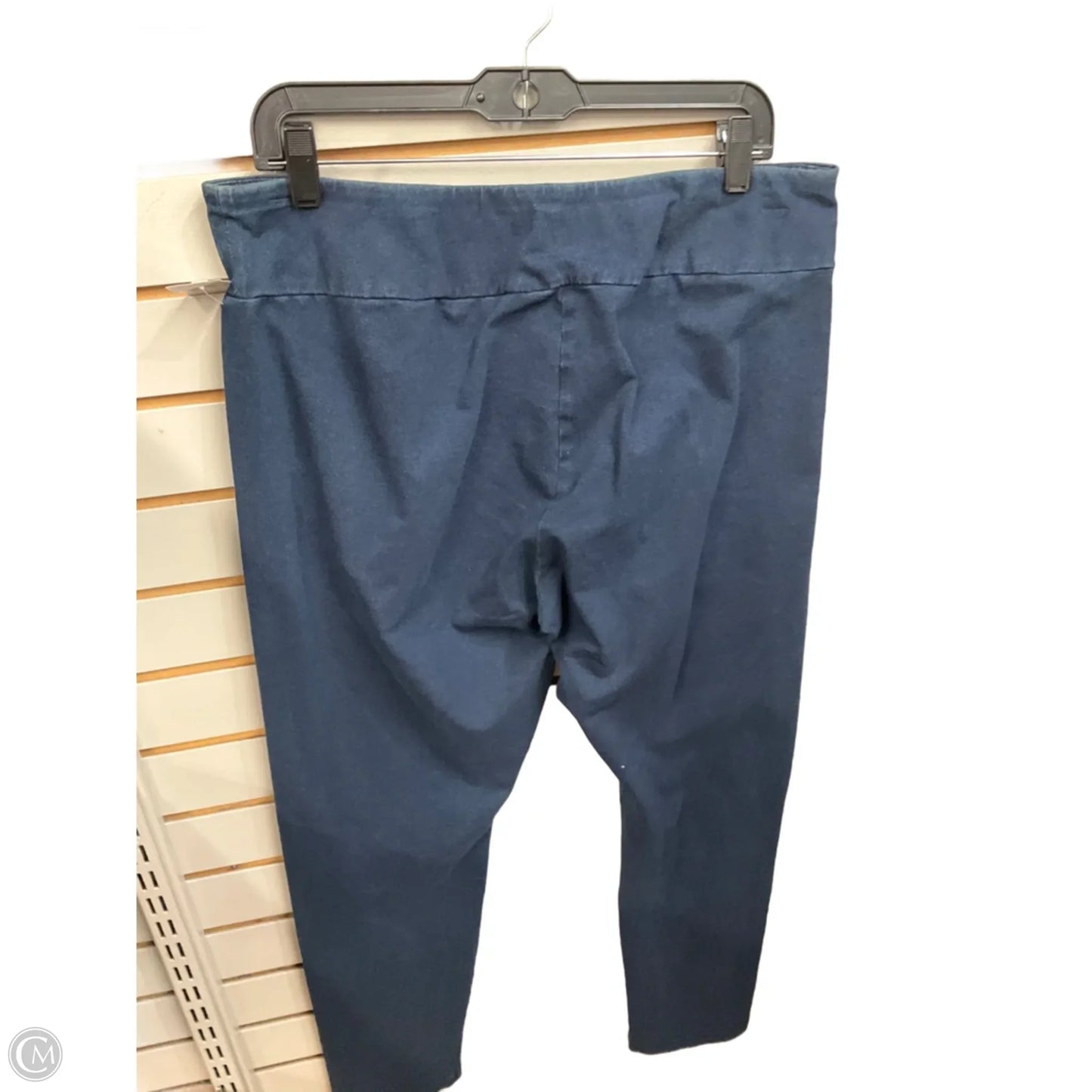 Jeans Skinny By Habitat In Blue Denim, Size: 12