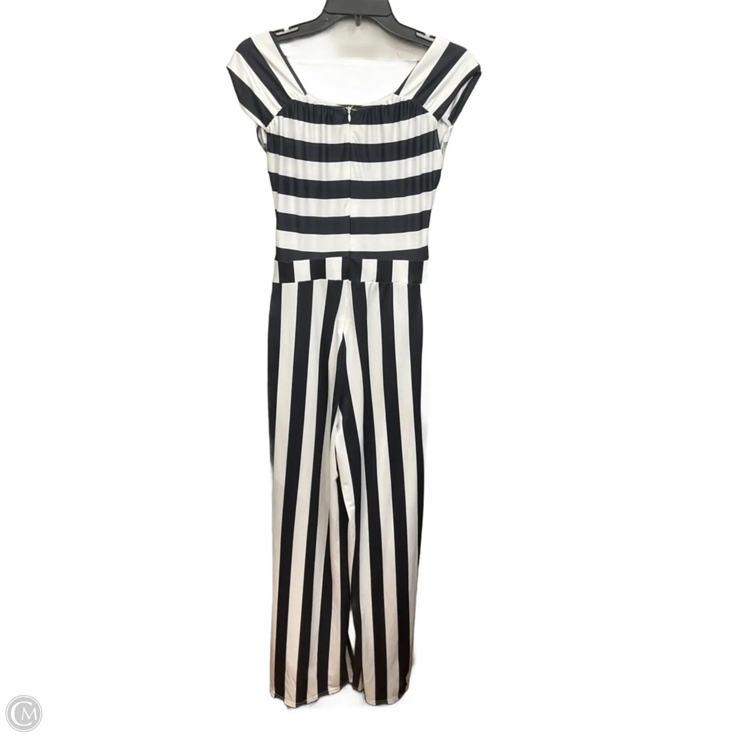 Jumpsuit By Clothes Mentor In Striped Pattern, Size: M
