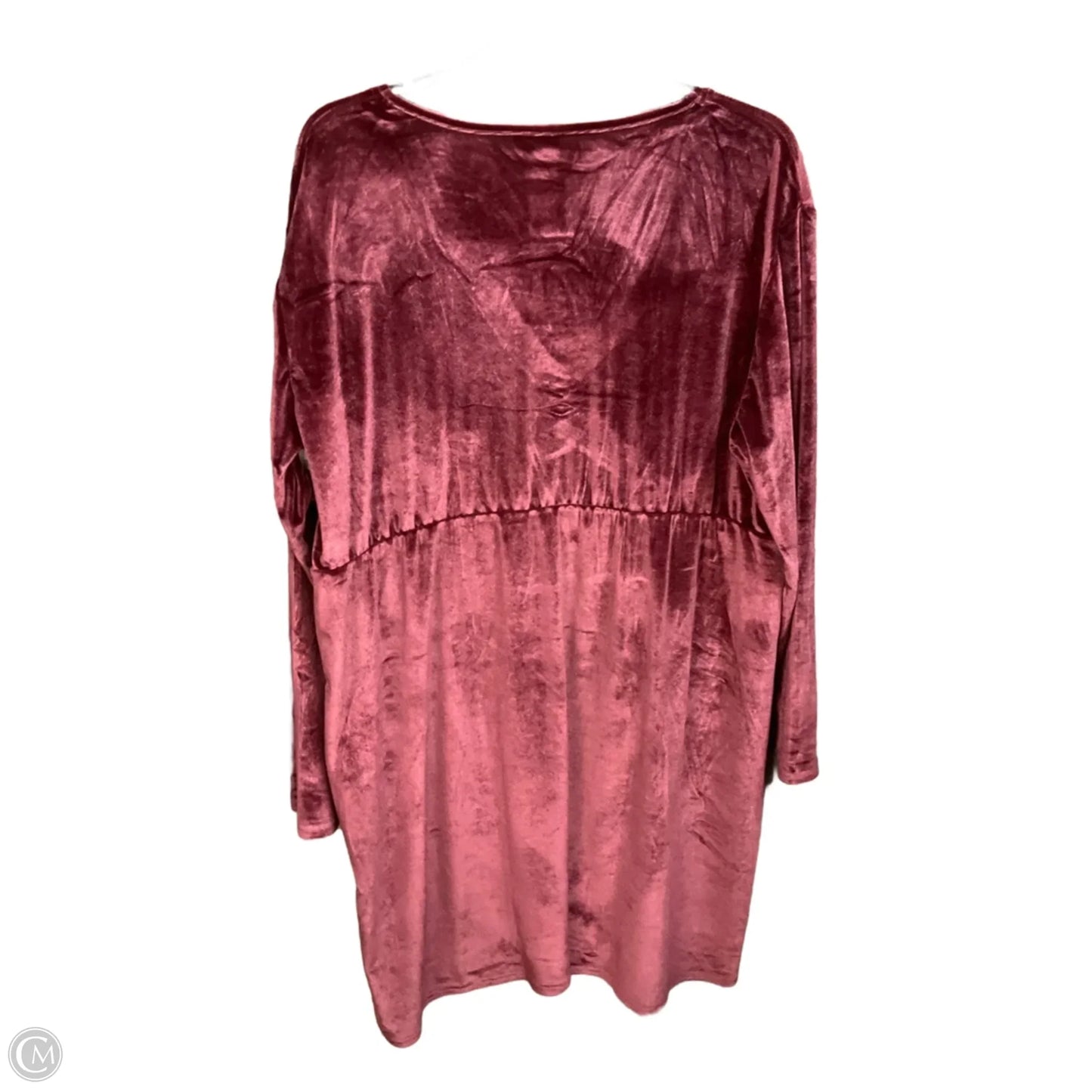 Dress Casual Short By Serra In Mauve, Size: Xl