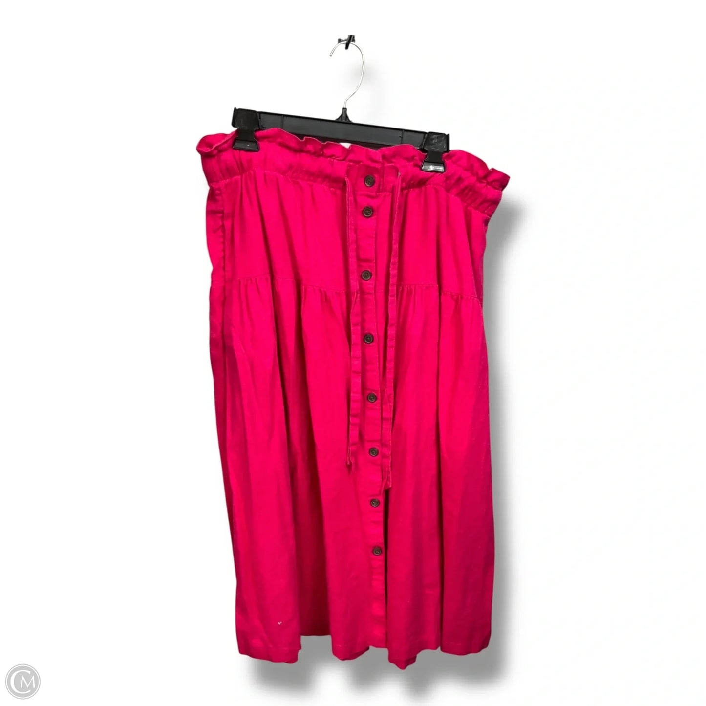 Skirt Midi By Universal Thread In Pink, Size: L