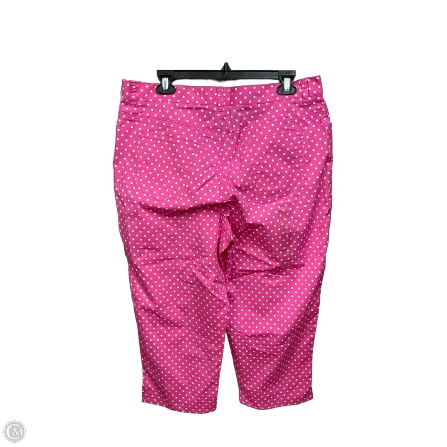 Pants Cropped By Lauren Jeans Co In Polkadot Pattern, Size: 12