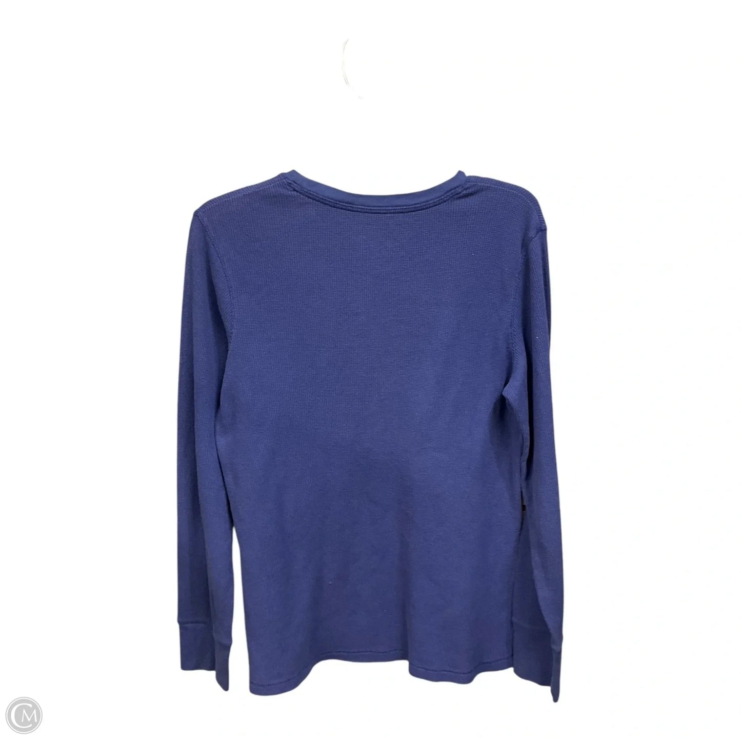 Top Long Sleeve By Sonoma In Blue, Size: L