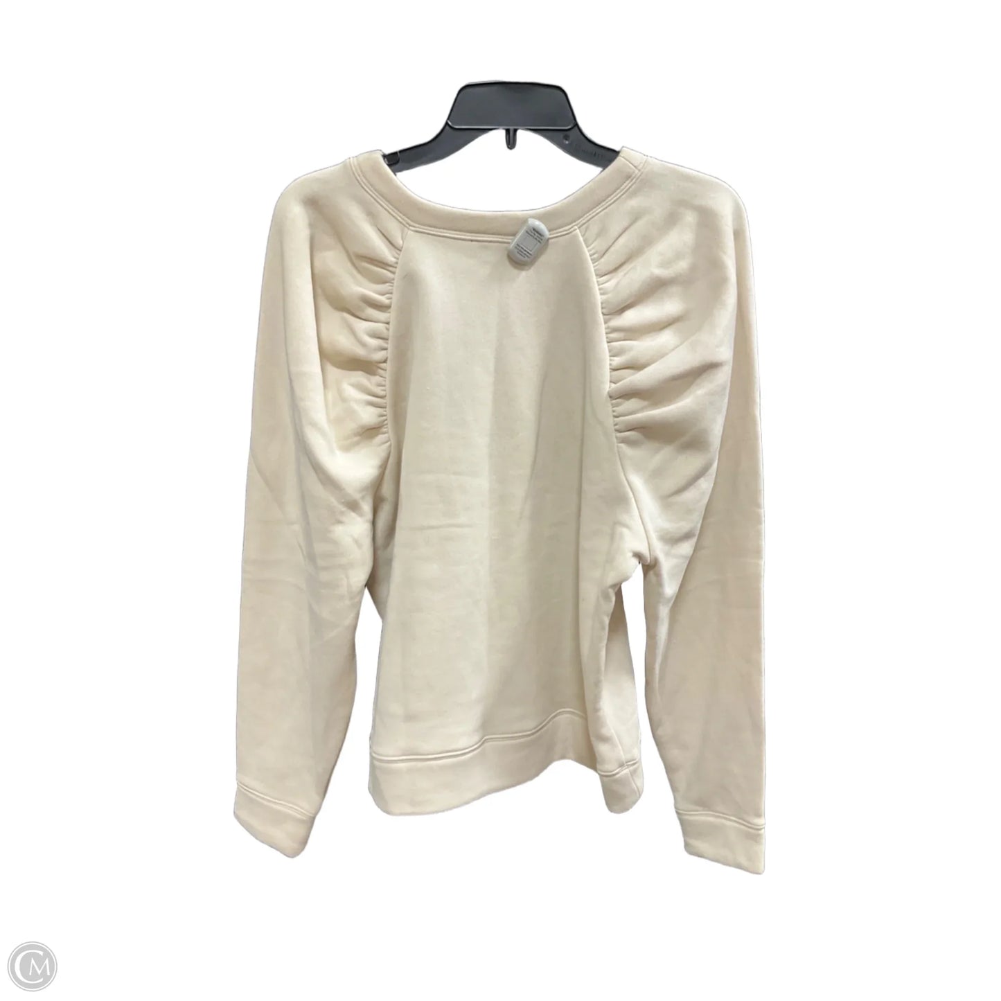 Top Long Sleeve Basic By Express In Beige, Size: L
