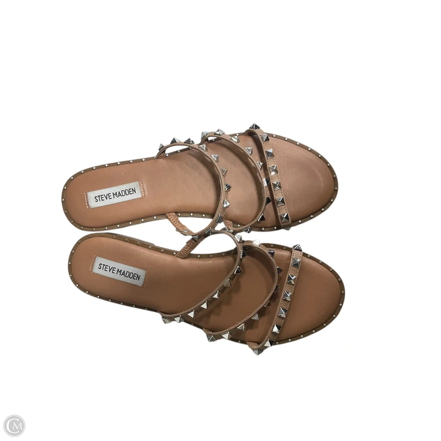 Sandals Flats By Steve Madden In Tan, Size: 9