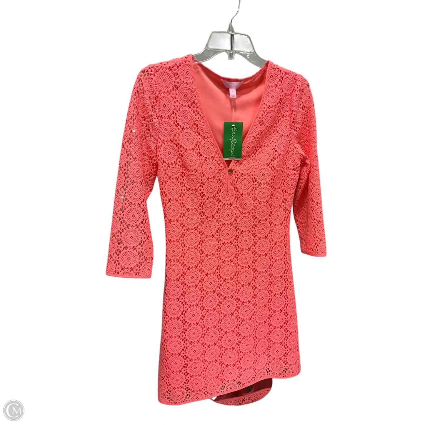 Dress Designer By Lilly Pulitzer In Orange, Size: S