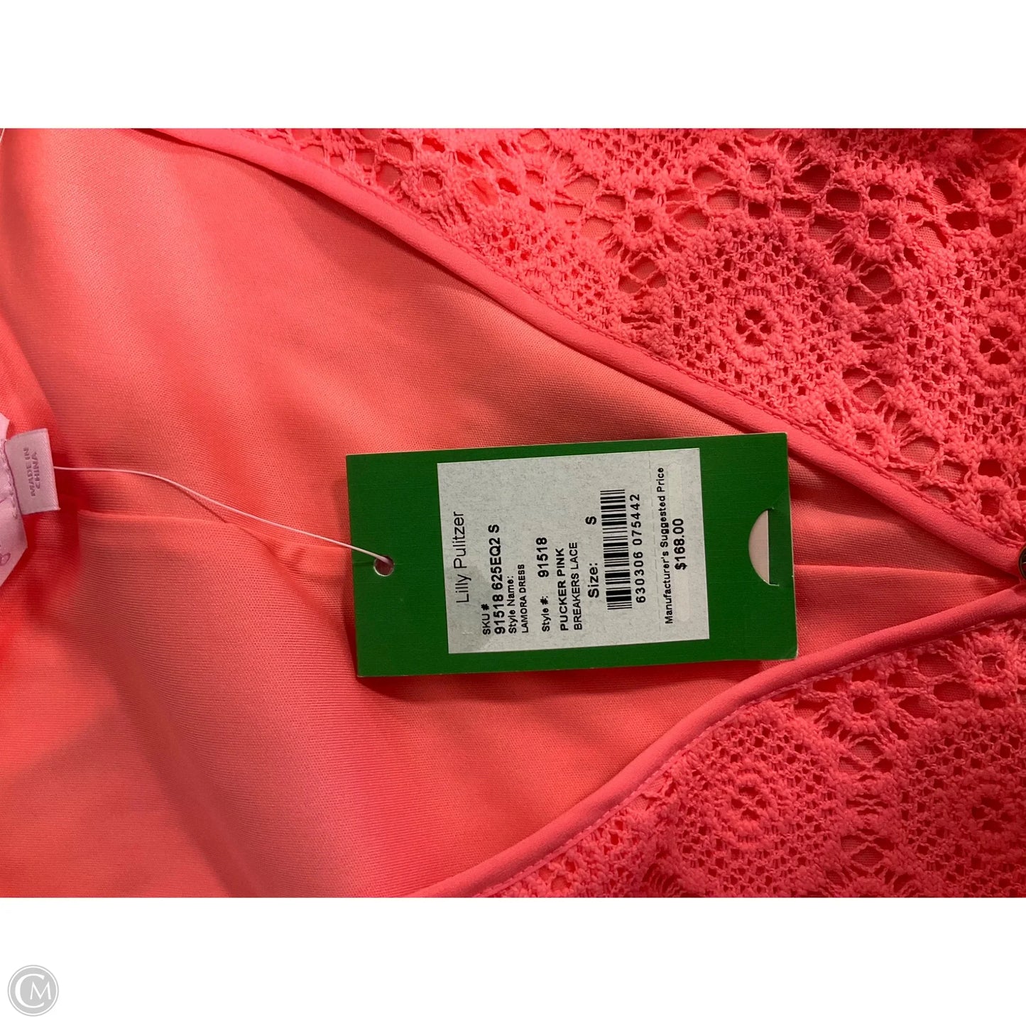 Dress Designer By Lilly Pulitzer In Orange, Size: S