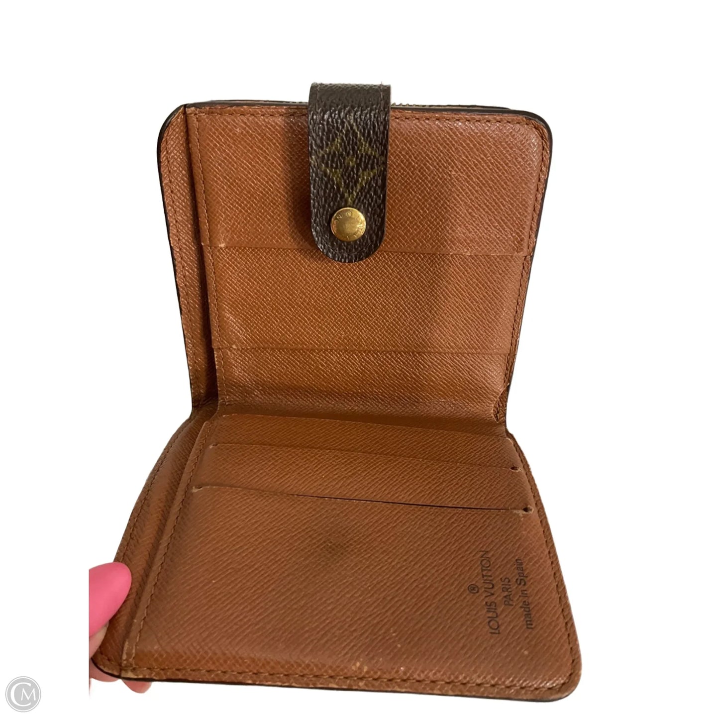 Wallet Luxury Designer By Louis Vuitton, Size: Small