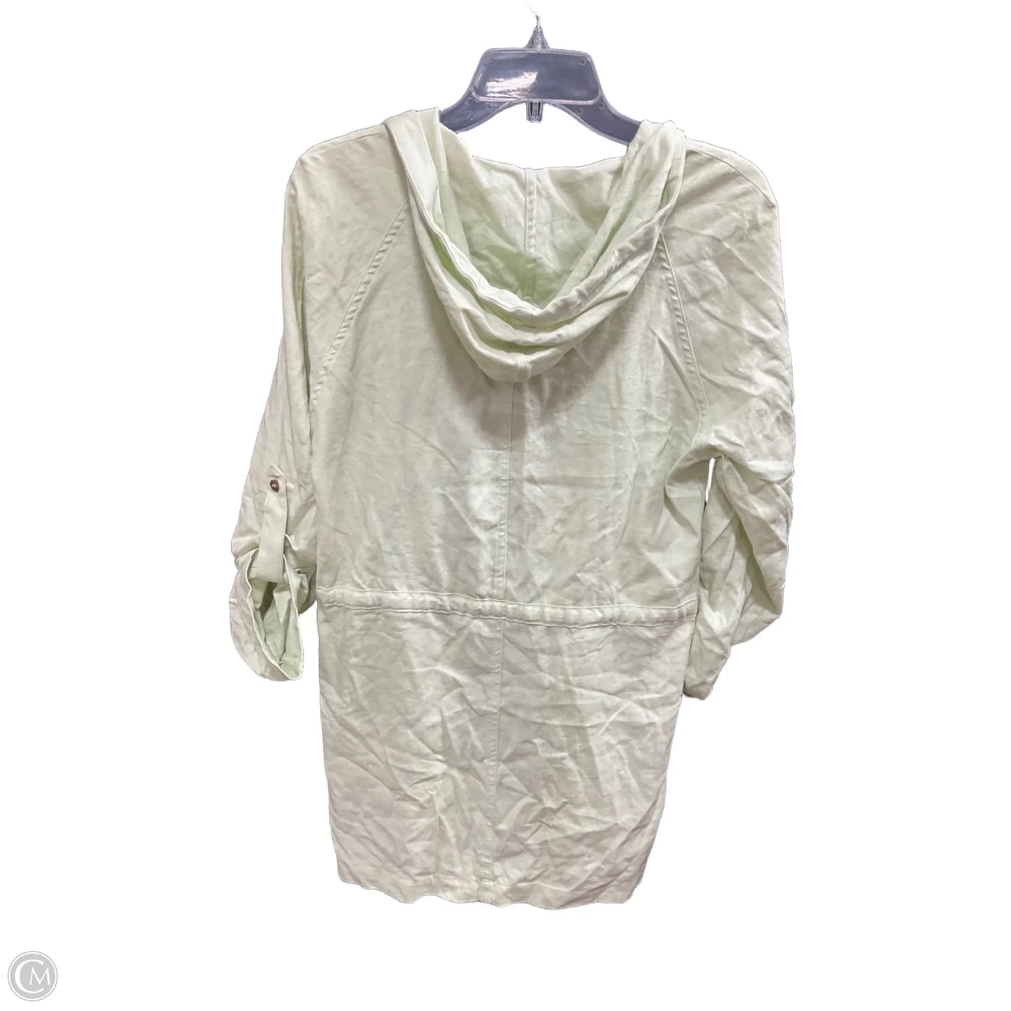 Jacket Denim By Love Tree In Green, Size: S