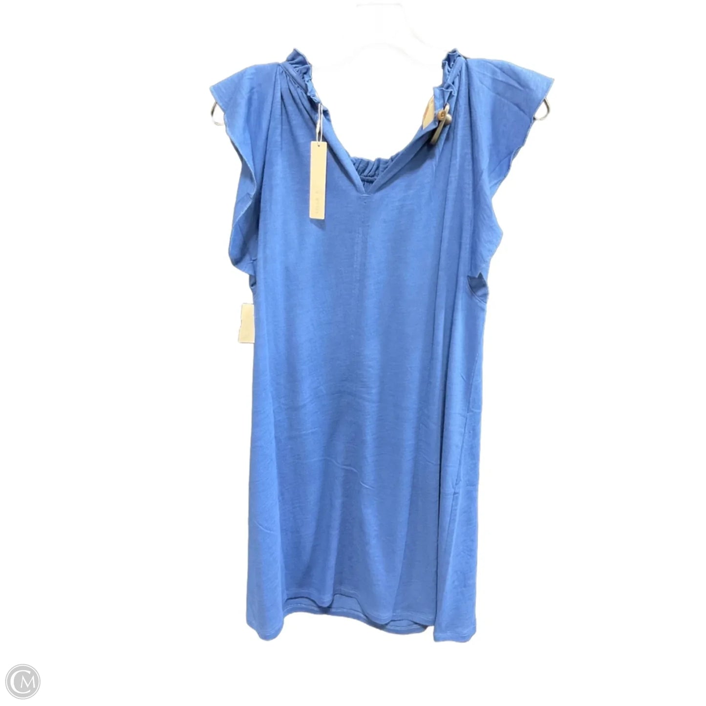 Dress Casual Short By Lilla P In Blue, Size: S