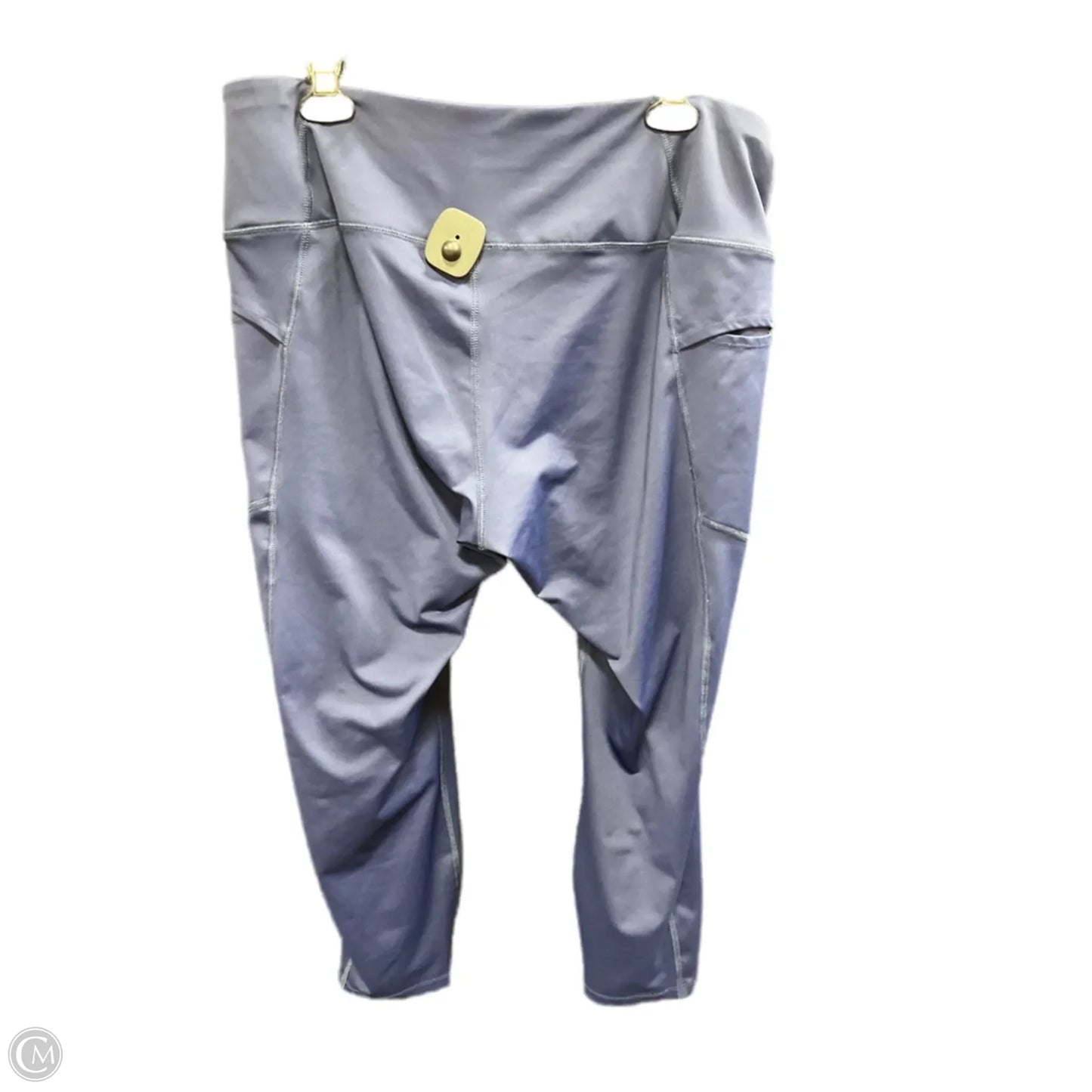 Athletic Leggings By Apana In Navy, Size: Xxl