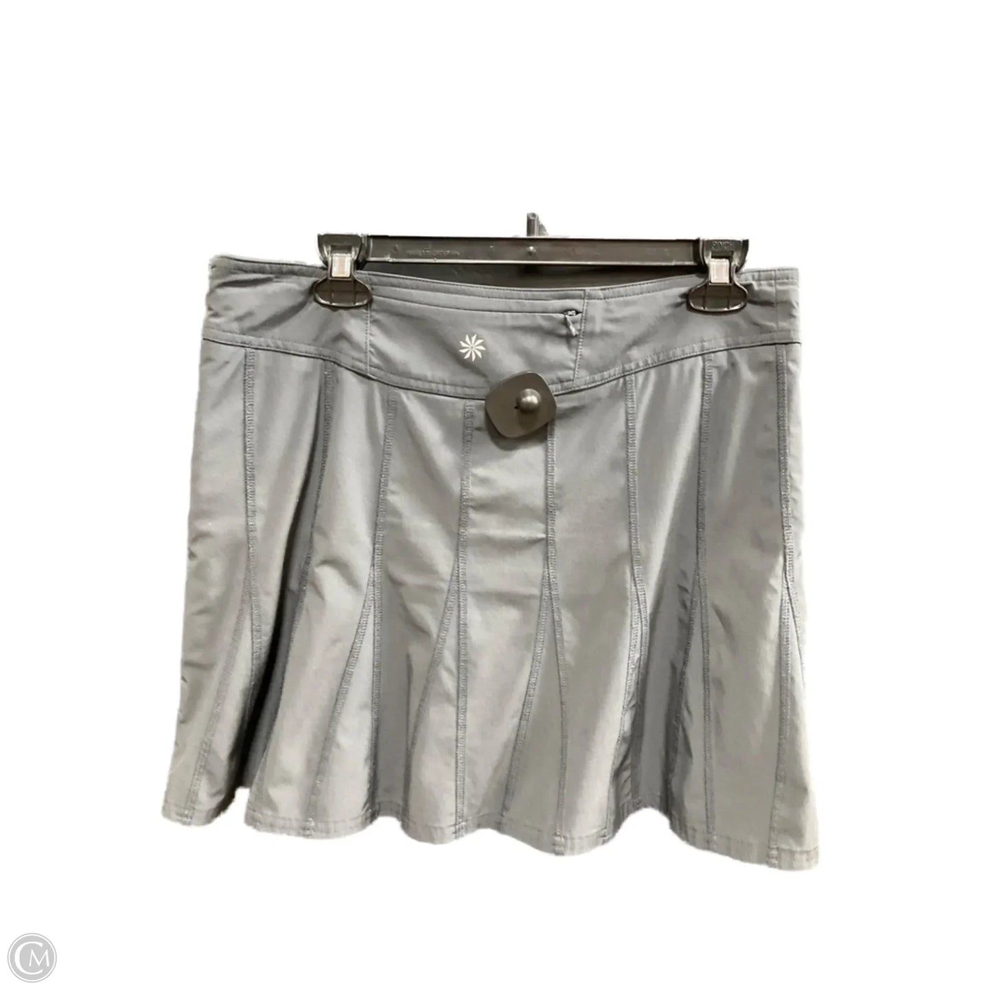 Athletic Skort By Athleta In Grey, Size: 8