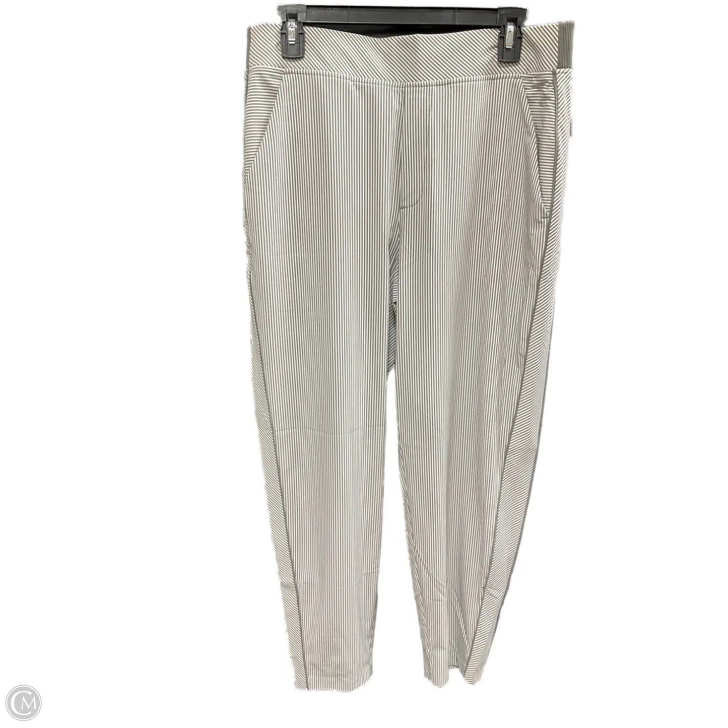 Athletic Pants By Athleta In Striped Pattern, Size: 12