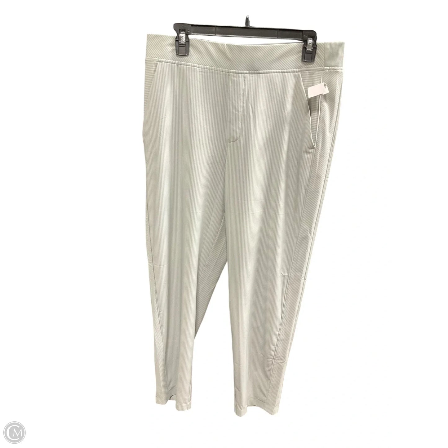 Athletic Pants By Athleta In Striped Pattern, Size: 12