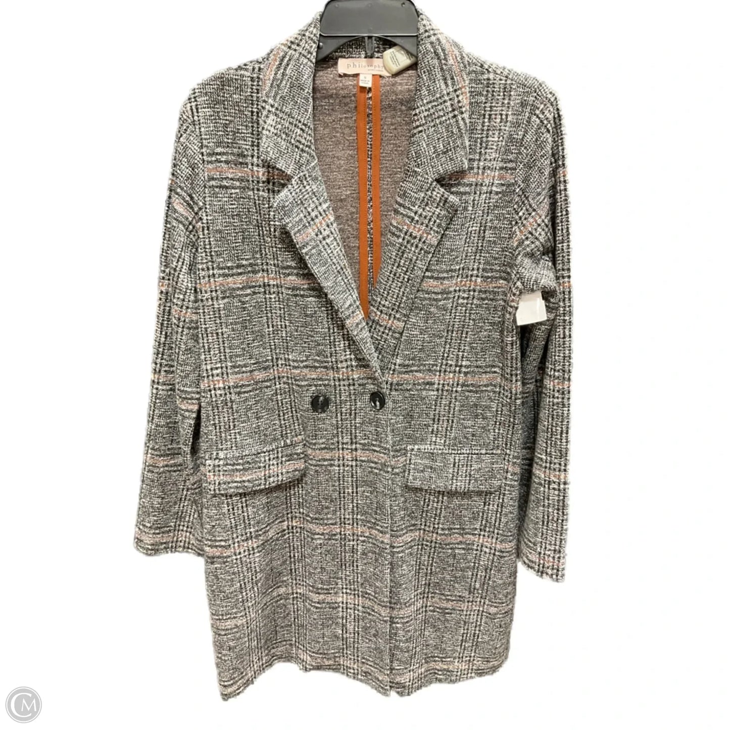 Coat Other By Philosophy In Black & White, Size: S
