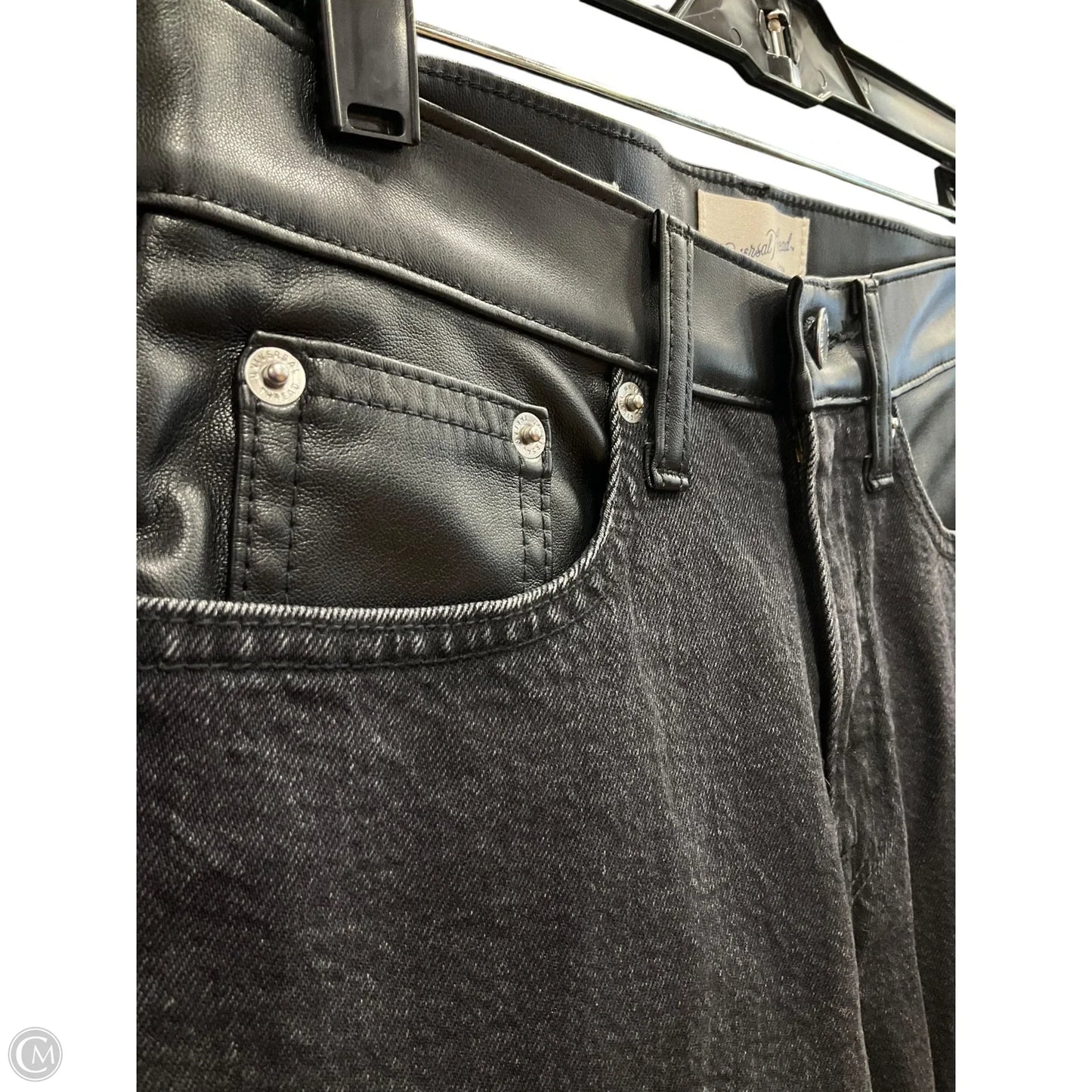 Jeans Skinny By Universal Thread In Black, Size: 4