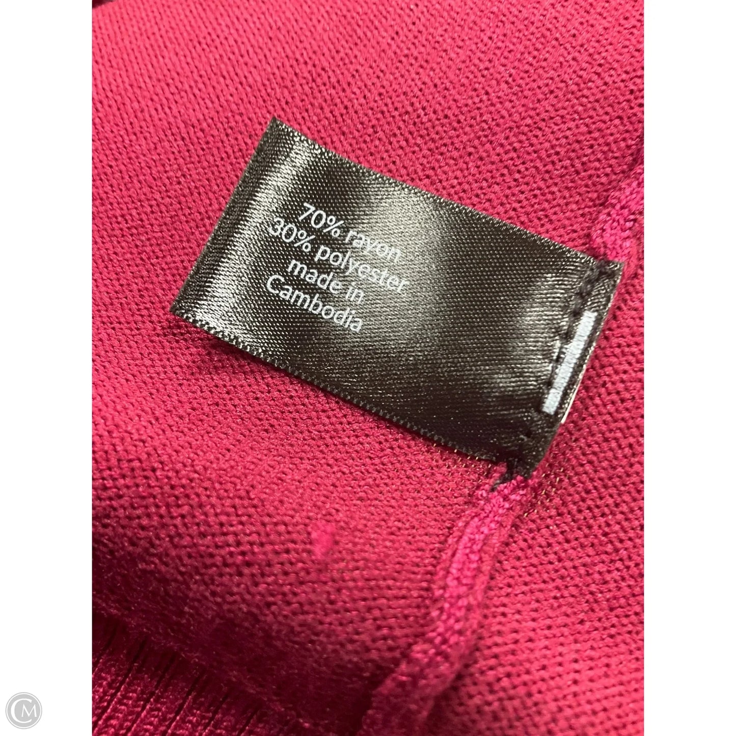 Cardigan By Lane Bryant In Maroon, Size: 18