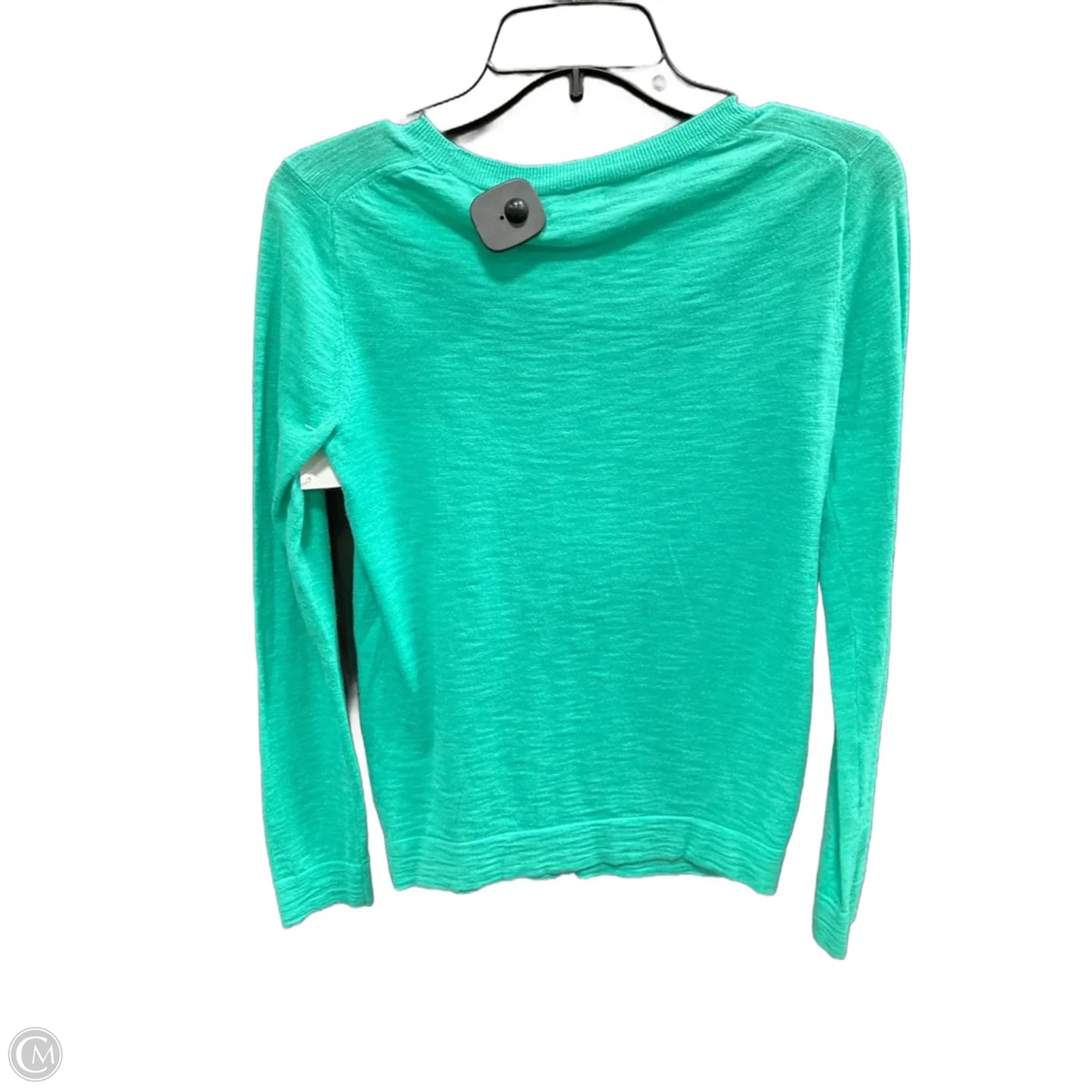 Top Long Sleeve Basic By J. Crew In Green, Size: Xs
