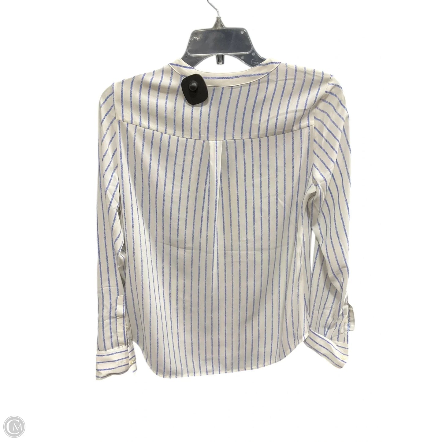 Top Long Sleeve Basic By Express In Striped Pattern, Size: Xs