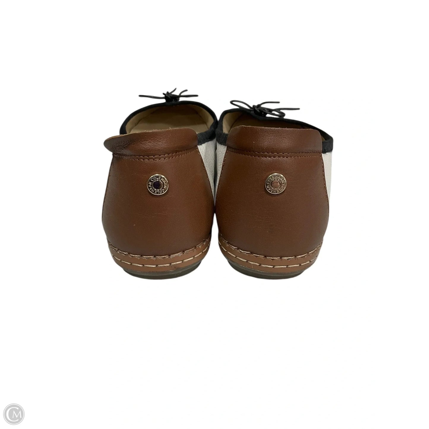 Shoes Flats By Cole-haan In Black & Tan, Size: 8