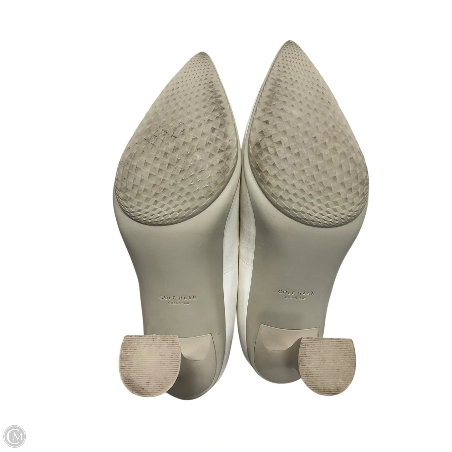 Shoes Heels Block By Cole-haan In Cream, Size: 7.5