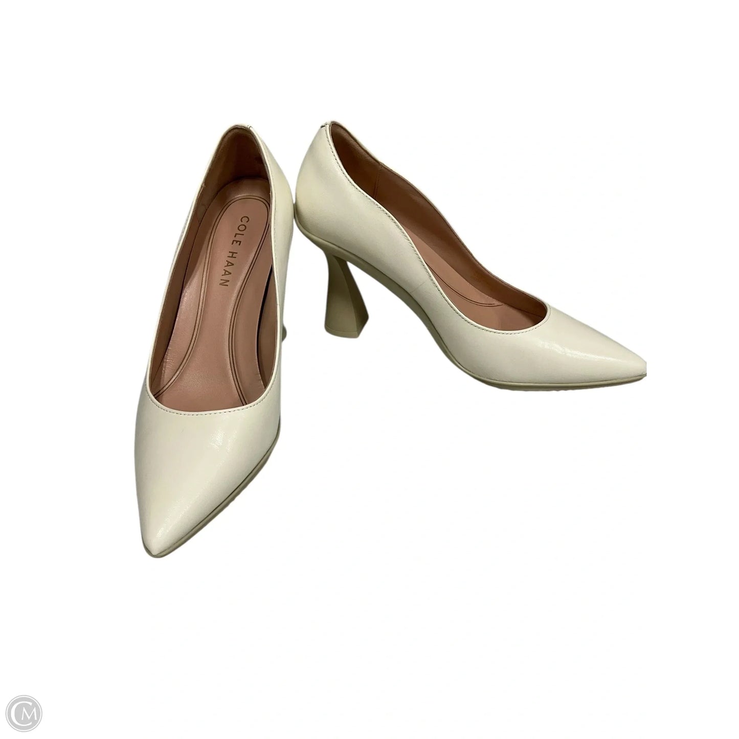 Shoes Heels Block By Cole-haan In Cream, Size: 7.5