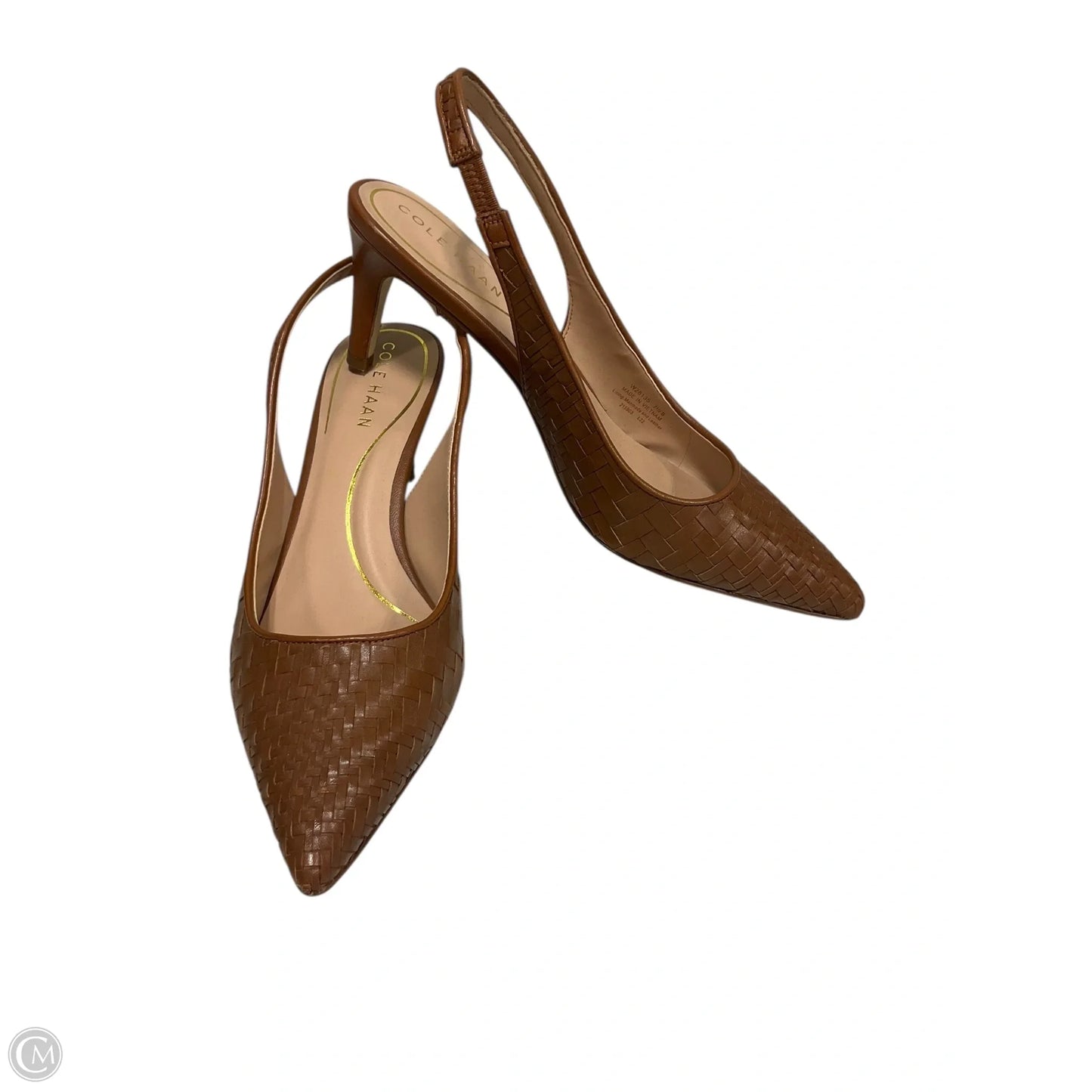Shoes Heels Kitten By Cole-haan In Tan, Size: 7.5