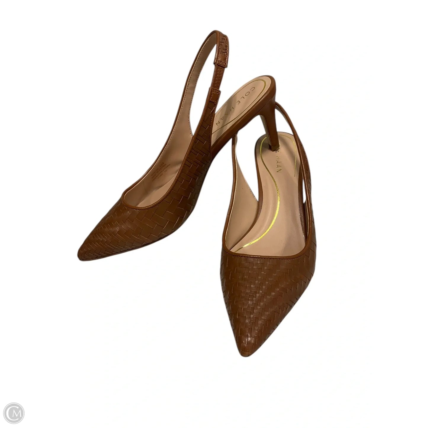 Shoes Heels Kitten By Cole-haan In Tan, Size: 7.5