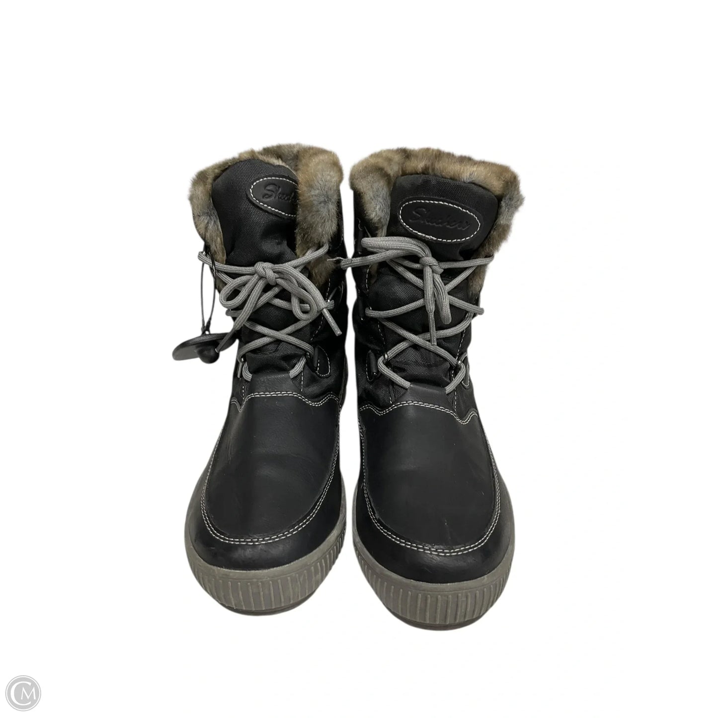 Boots Snow By Skechers In Black, Size: 10