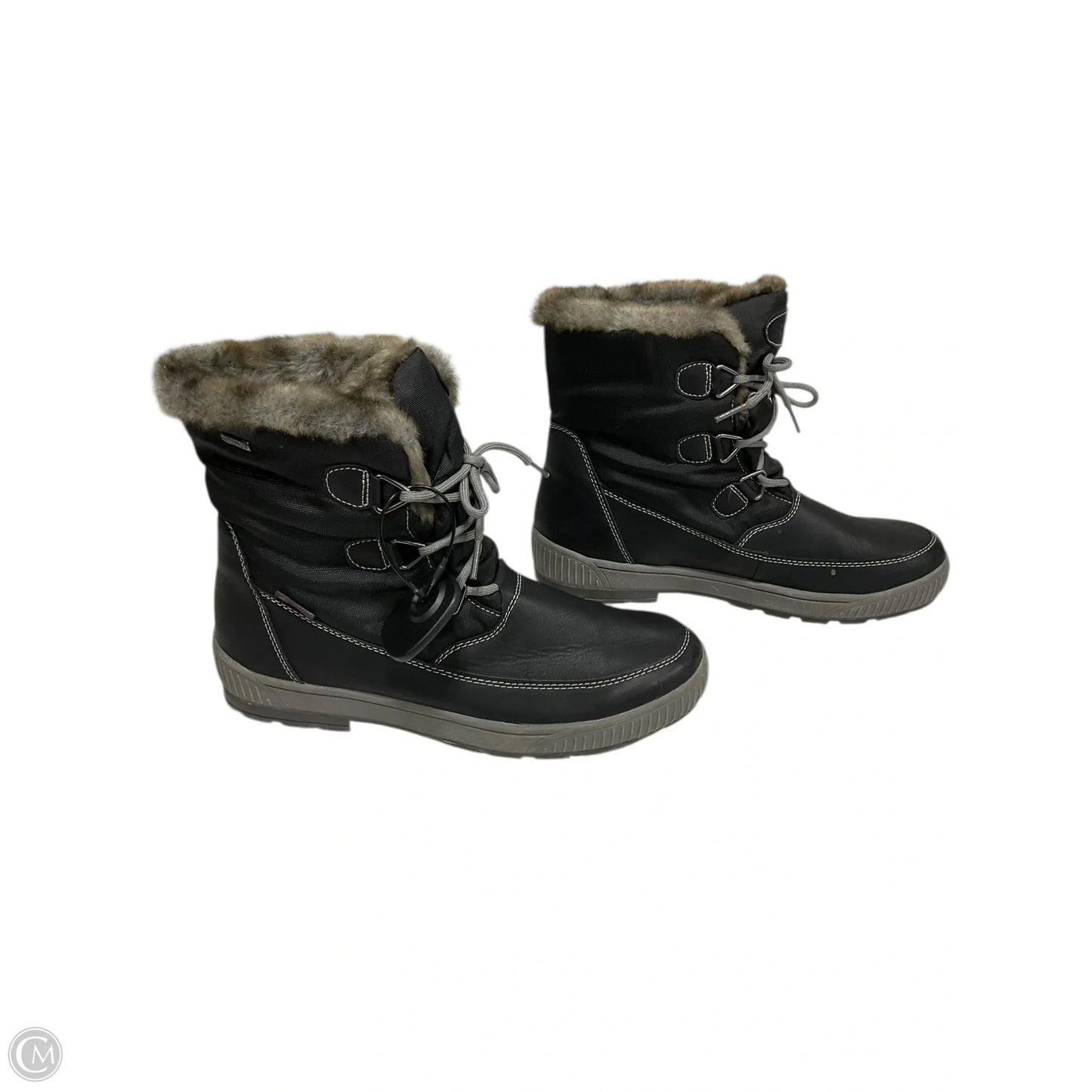 Boots Snow By Skechers In Black, Size: 10