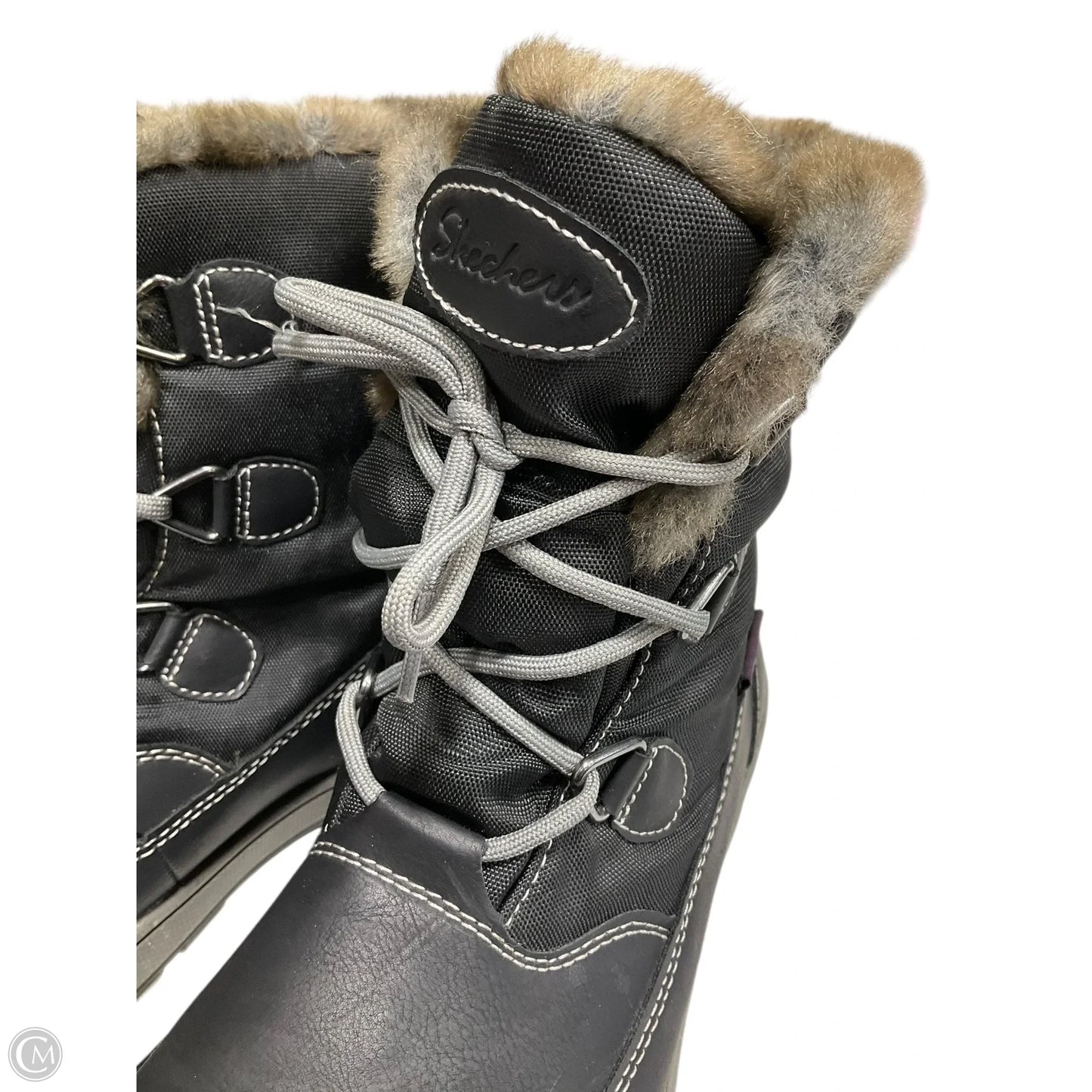 Boots Snow By Skechers In Black, Size: 10