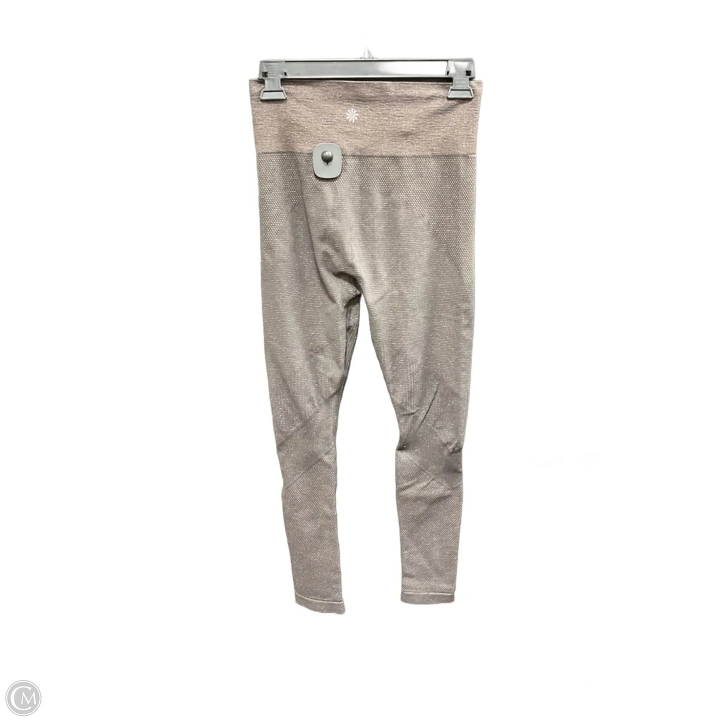 Athletic Leggings By Athleta In Brown, Size: M