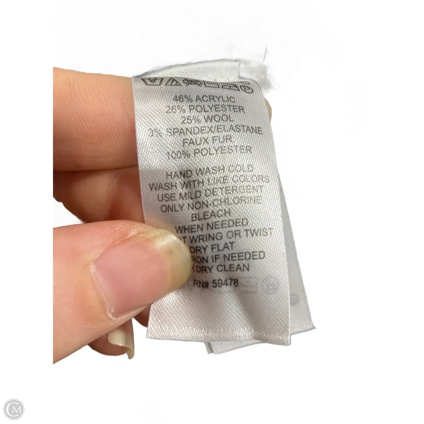 Cardigan By Cynthia Rowley In Black & White, Size: S