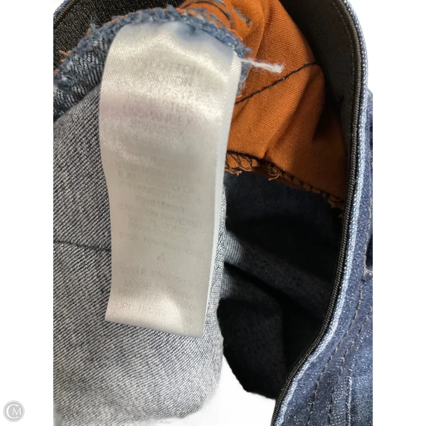 Jeans Straight By Democracy In Blue Denim, Size: 4