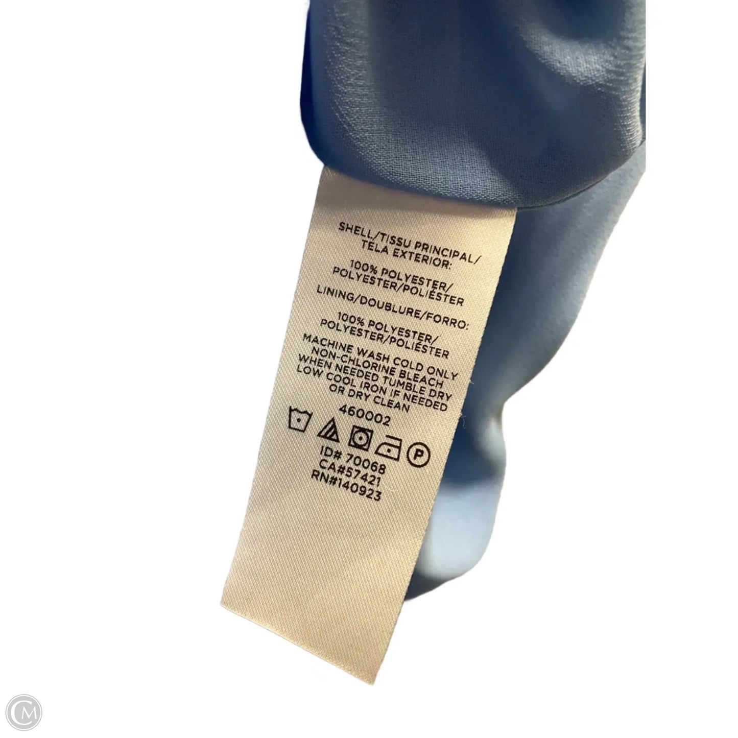 Top Sleeveless Basic By Loft In Blue, Size: Xxs