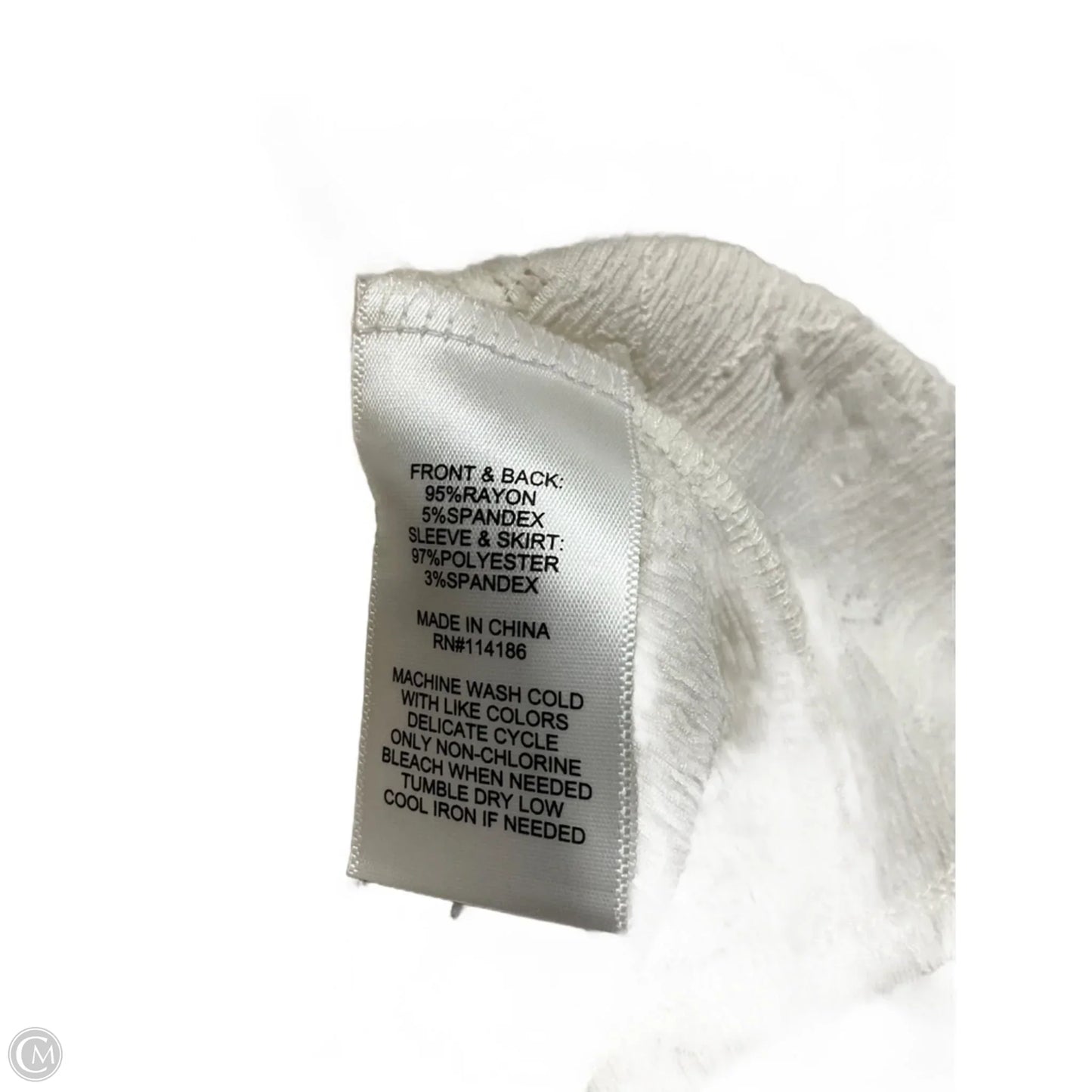Top Long Sleeve Basic By Frye And Co In Cream, Size: Xl