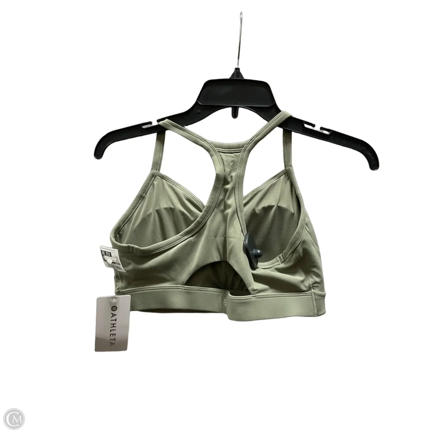 Athletic Bra By Athleta In Green, Size: S