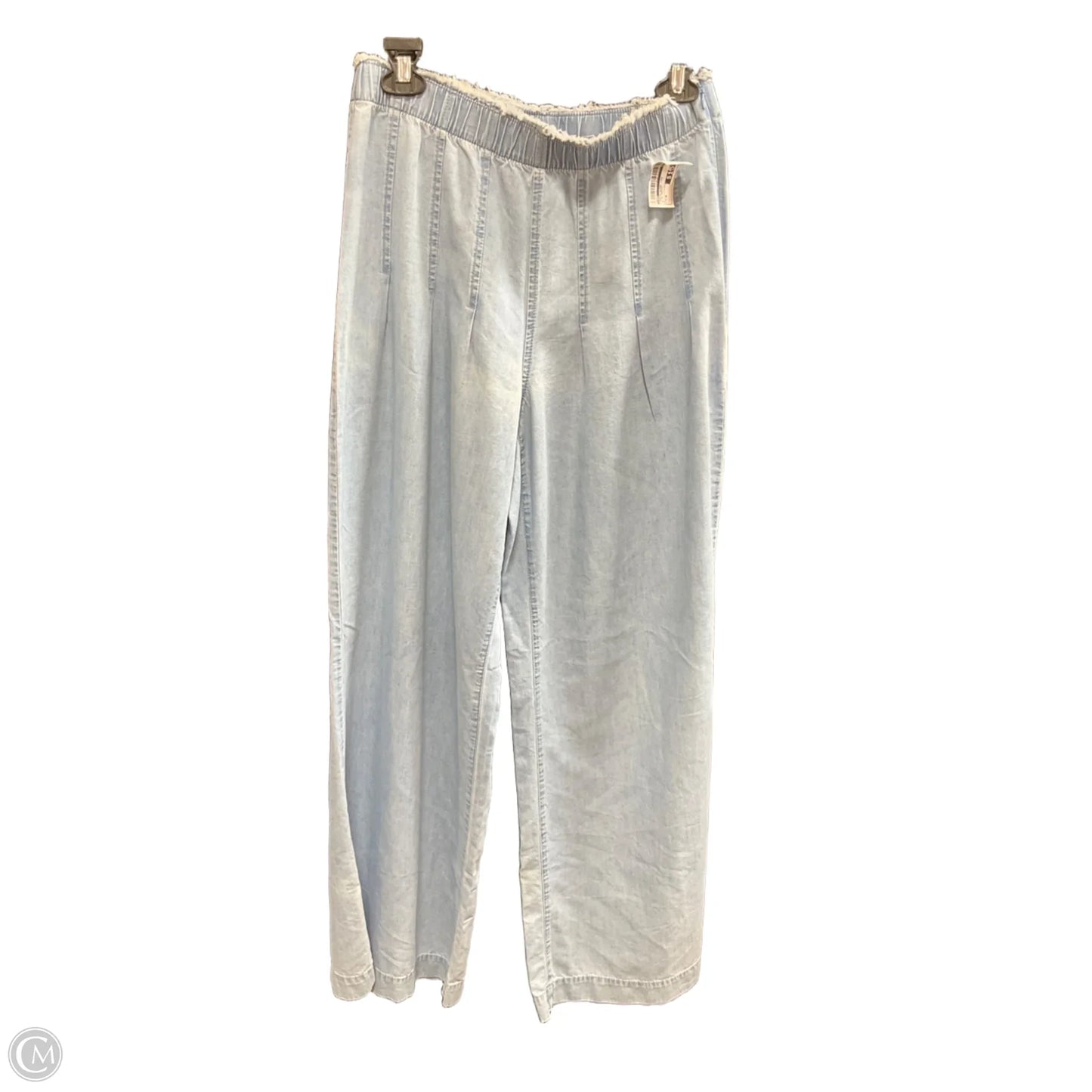Pants Wide Leg By Inc In Blue Denim, Size: M