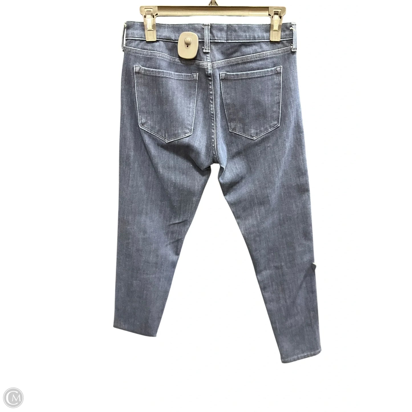 Jeans Skinny By Banana Republic In Blue Denim, Size: 4
