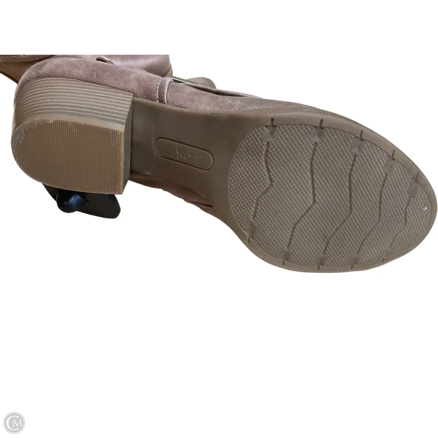 Boots Ankle Heels By Yuu Collection In Tan, Size: 11