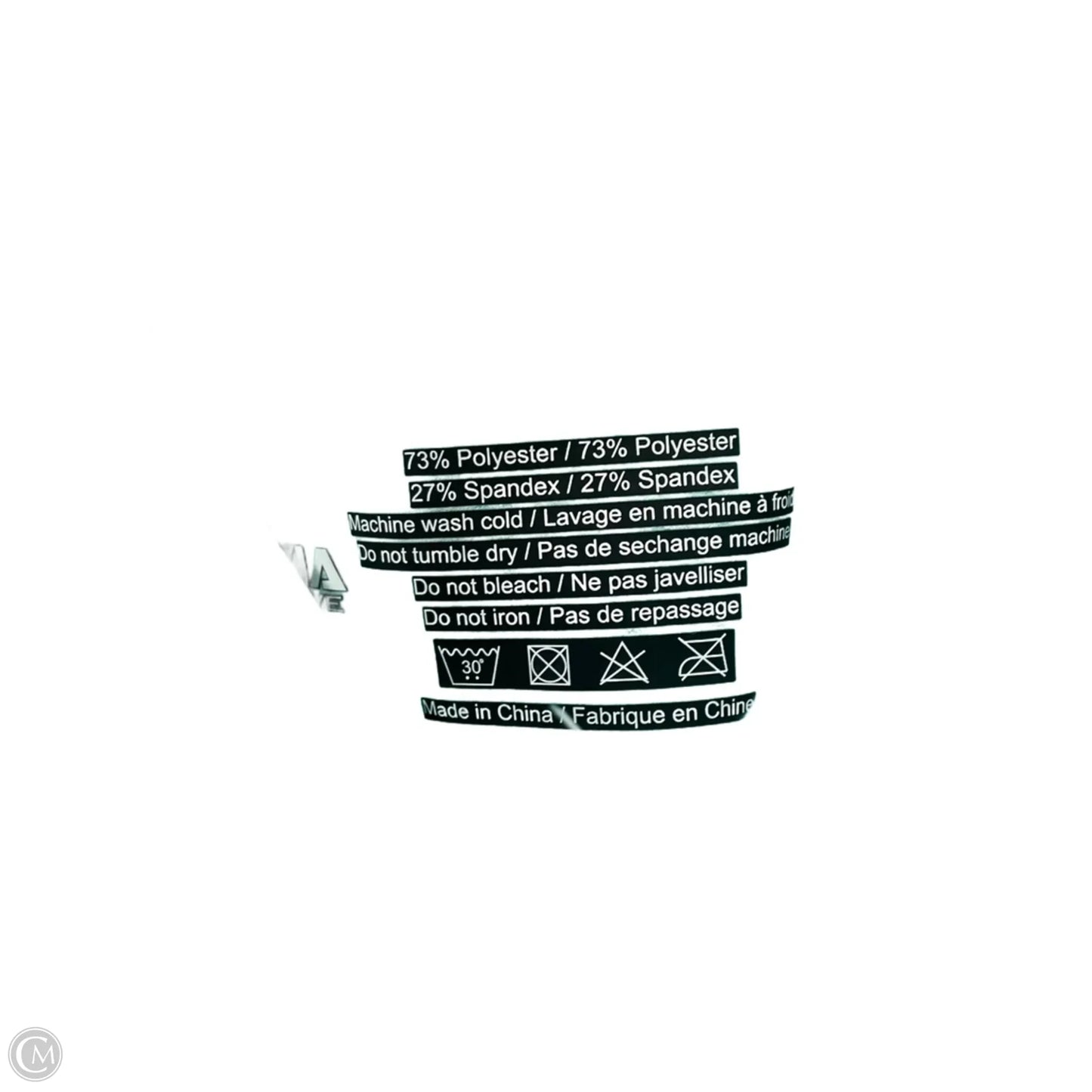 Athletic Leggings By Zyia In Blue, Size: M