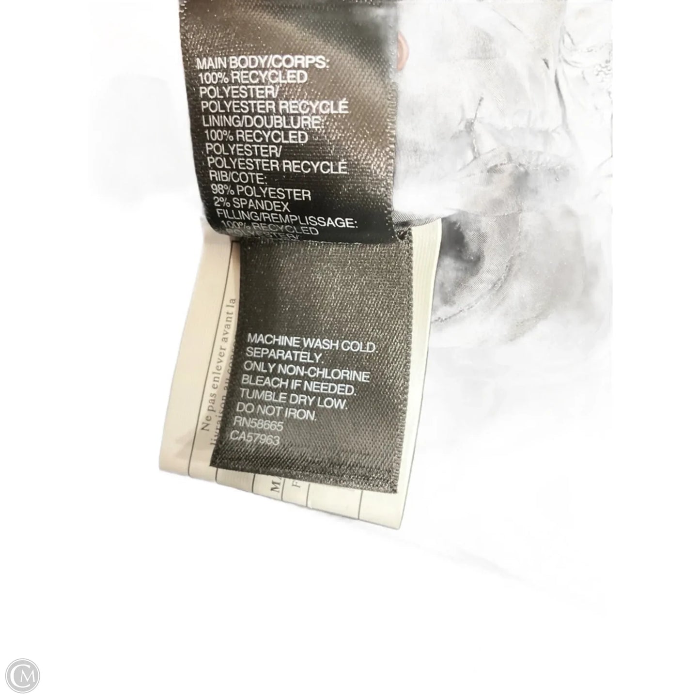 Jacket Puffer & Quilted By Zella In Black, Size: L