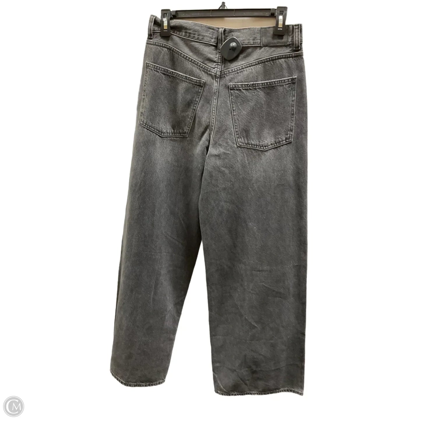 Jeans Wide Leg By Madewell In Grey, Size: 4