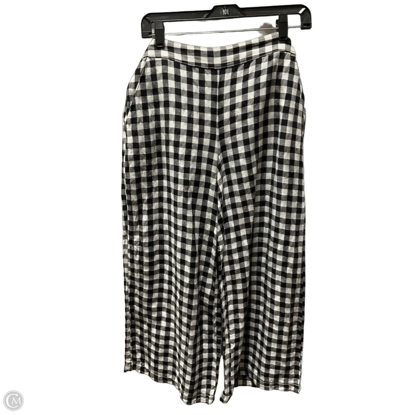 Pants Linen By Loft In Black, Size: S