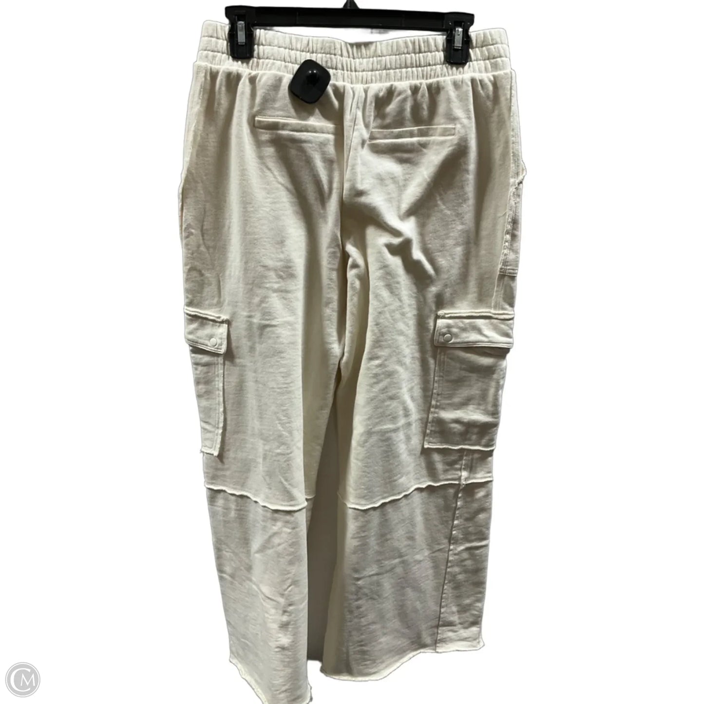 Athletic Pants By Peace Love World In Cream, Size: Xs